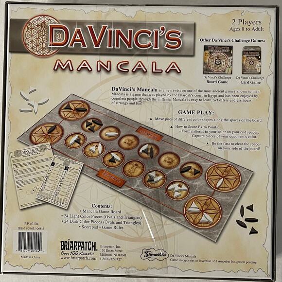 DaVinci's Mancala Game - Picture 2 of 2